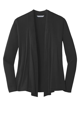 Port Authority Ladies Concept Open Cardigan Black at Amazon